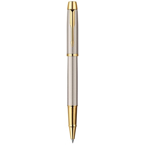 Ручка-роллер Parker IM Brushed Metal GT RB 20 322T