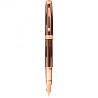 Ручка перьевая Parker PREMIER Luxury Brown PGT FP18 F 89 912K
