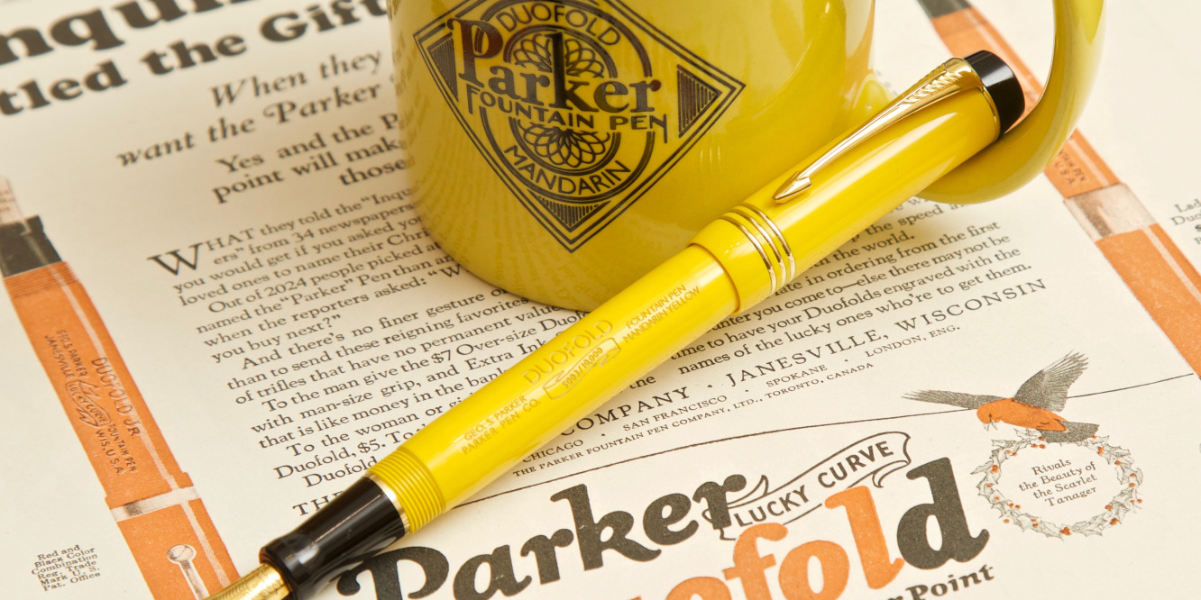 Duofold Mandarin Yellow Limited Edition