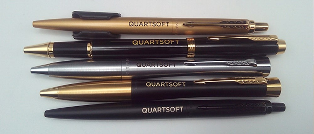 Лазерне гравіювання на ручках Parker