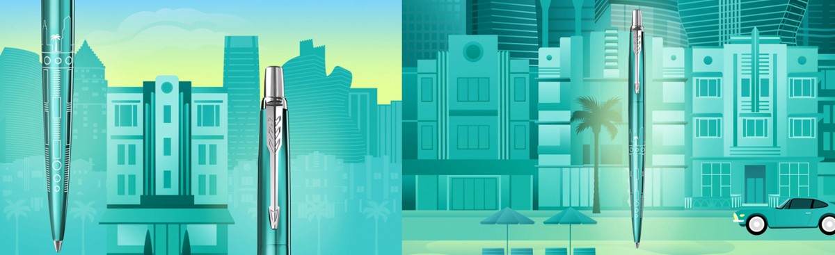 Parker JOTTER SE Miami Turquoise CT BP (2221602)