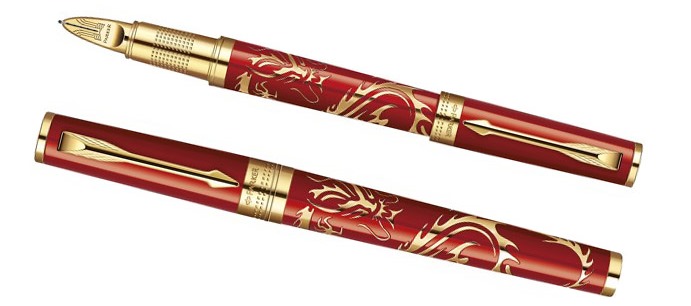 Ручка Parker Ingenuity Red Dragon GT 5TH (Lim.Ed)