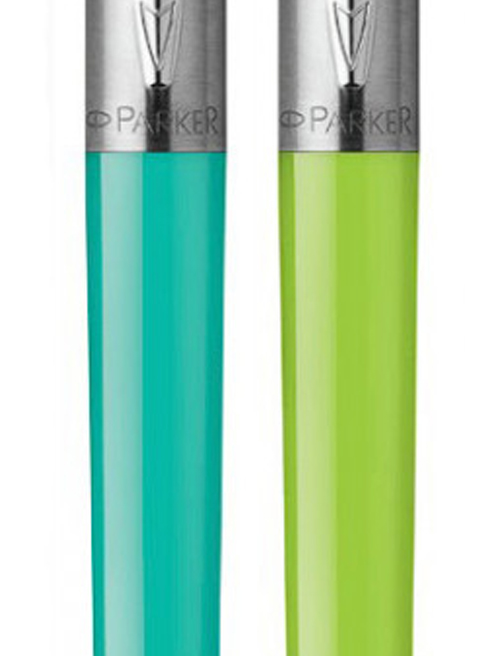 Набір Parker JOTTER Originals 80s Caribbean Green CT BP + Apple Green CT BP блістер (2 кулькові ручки)