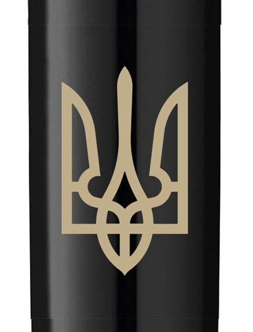 Набір Parker IM UKRAINE Black GT BP Тризуб (кулькова ручка + блокнот Parker)