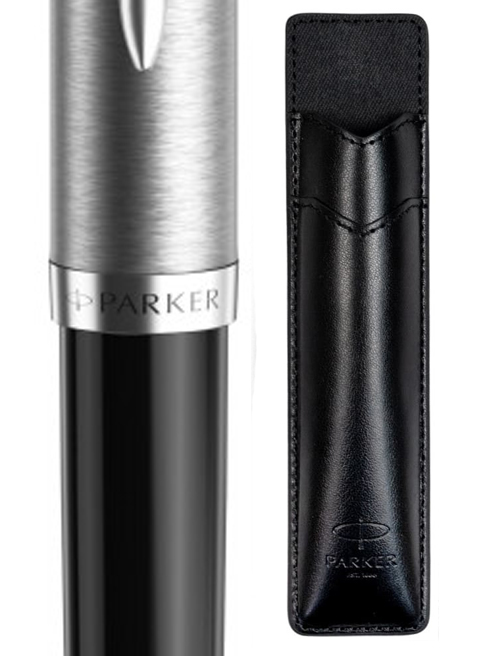 Набір Parker PARKER 51 Black CT BP (кулькова ручка + чохол)