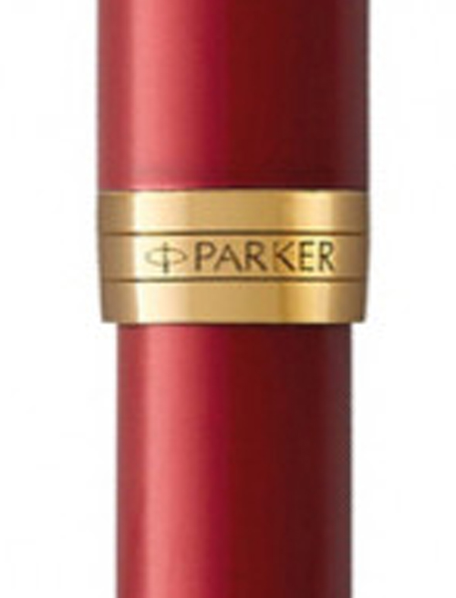 Ручка перова Parker SONNET Red Lacquer GT FP18 F 86 211