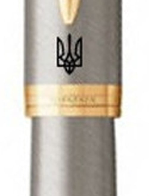 Ручка-роллер Parker IM Brushed Metal GT RB Трезубец 22222_TR4