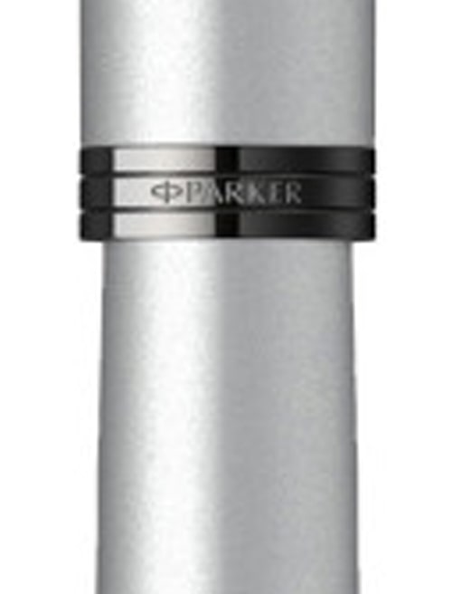 Ручка перьевая Parker IM Achromatic Grey BT FP F 22 811