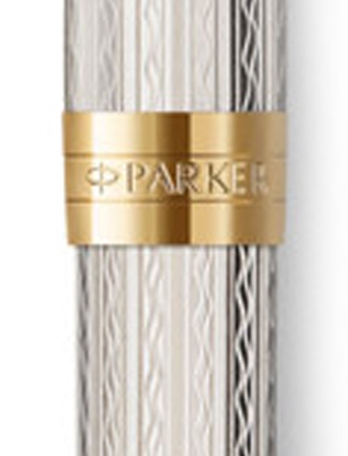 Ручка кулькова Parker SONNET Premium Silver Mistral GT BP 88 632