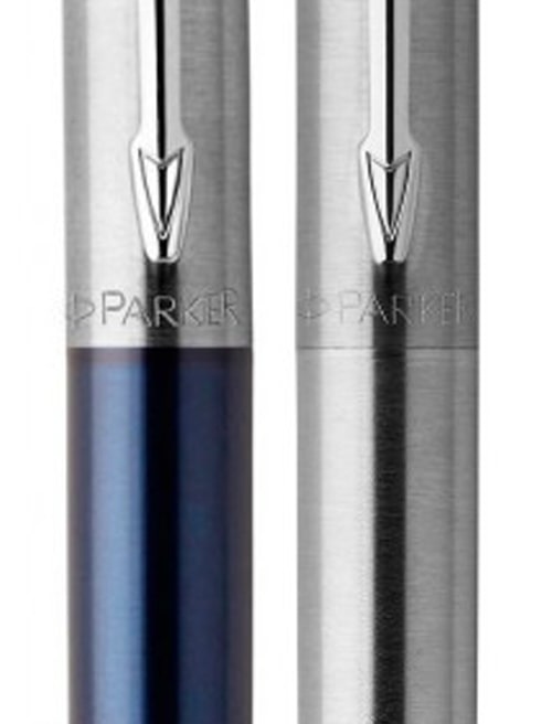 Набір Parker JOTTER Royal Blue CT BP + Stainless Steel CT GEL (кулькова + гелева)