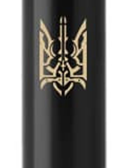 Ручка шариковая Parker IM Black GT BP Трезубец воинственный 22032_T057y