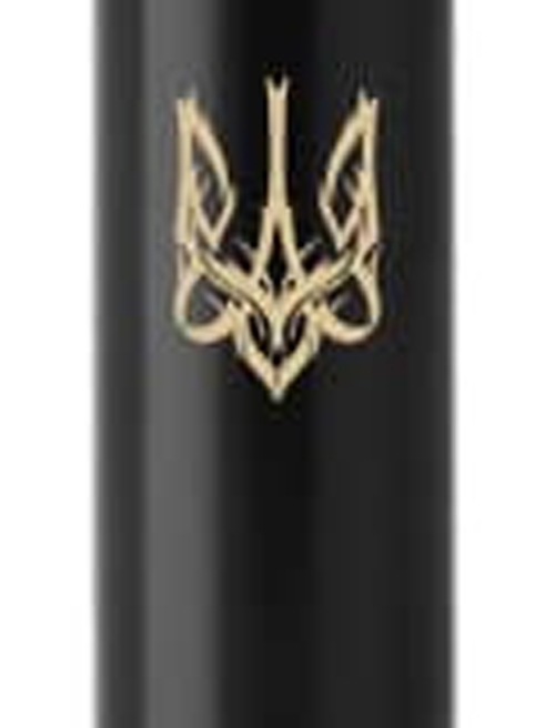 Ручка шариковая Parker IM Black GT BP Трезубец готический 22032_T063y