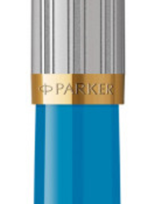 Ручка перьевая Parker PARKER 51 Premium Turquoise GT FP F 56 411