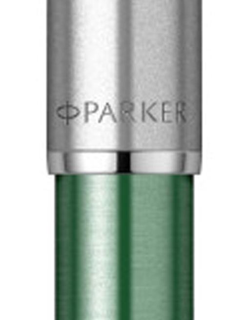 Ручка шариковая Parker SONNET Essentials Metal & Green Lacquer CT BP 83 332