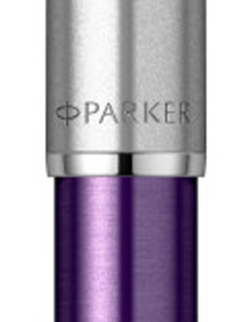 Ручка шариковая Parker SONNET Essentials Metal & Violet Lacquer CT BP 83 432