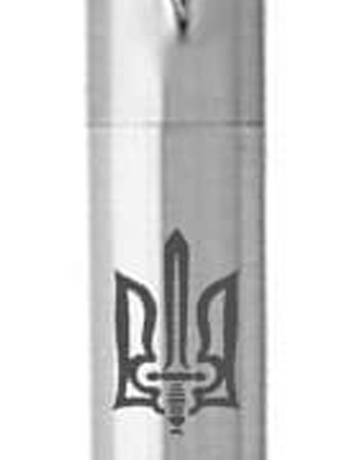Ручка кулькова Parker JOTTER UKRAINE Stainless Steel CT BP Тризуб ОУН (глад.) 16132_T030t
