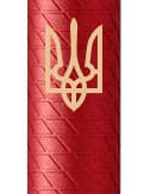 Ручка шариковая Parker IM Premium UKRAINE Red GT BP Трезубец 24832_T001y