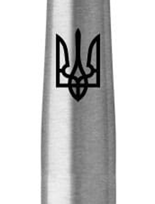 Ручка кулькова Parker URBAN UKRAINE Metro Metallic CT BP Тризуб 30335_T001b