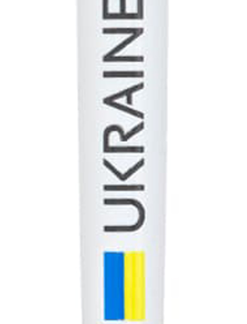 Ручка шариковая Parker JOTTER Originals UKRAINE White CT BP Флаг + Ukraine 15032_T1403u