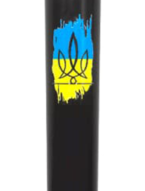 Ручка кулькова Parker JOTTER Originals UKRAINE Black CT BP Тризуб фігурний на тлі прапора 15632_T1026u